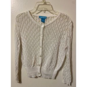 Girls SURVIVAL Buttoned Cardigan Size S